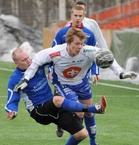 Janne Myllylä pelasi oikeana puolustajana. 