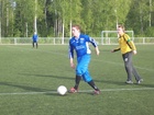 FC OPA:n Jesse Mattson (vas.) ja KeP-77:n Tommi Kurkela. 
