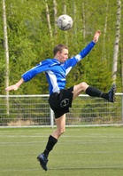 Mikko Rantalan askeleissa jalkapallopolkkaa.