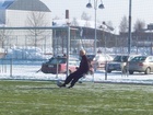 Maalivahti Mikko Mäkäräinen oli FC OPA:n paras pelaaja.