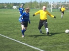 Riku Jussila tarkkana.