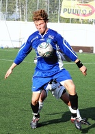Joonas Sohlo teki FC OPA:n ainoan maalin.